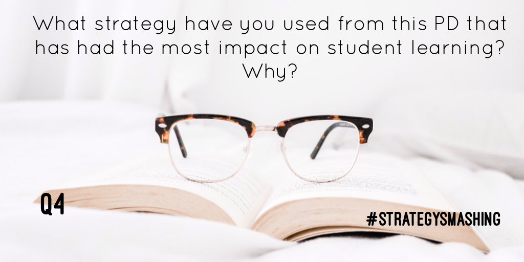 You have been mentioning strategies you have used so far from the book... #strategysmashing #wearepowhatan