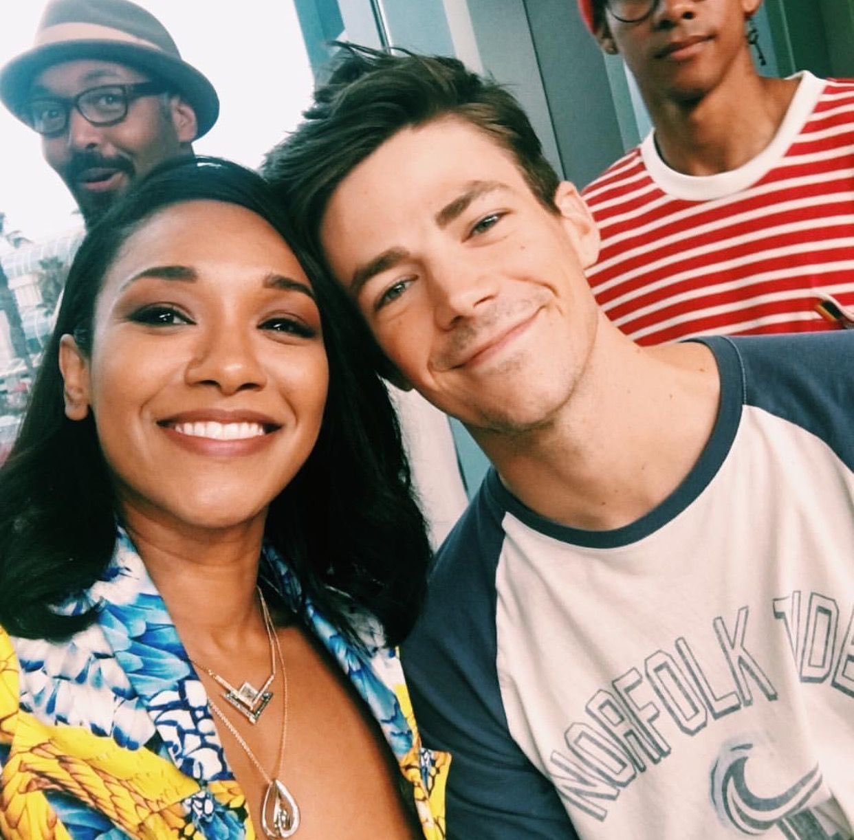 Happy birthday to this adorkable nerd. gotta love him. thanks for being our flash, grant gustin 