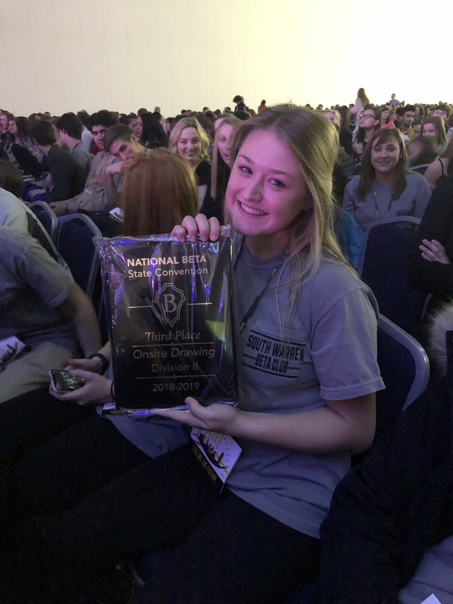 Erin Nerland- 3rd Place On-site Drawing Division II