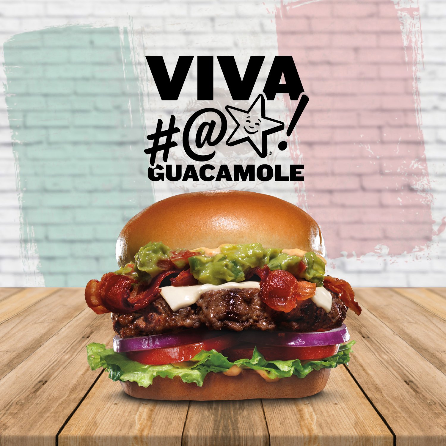 Carls Jr Guacamole Burger Price Burger Poster