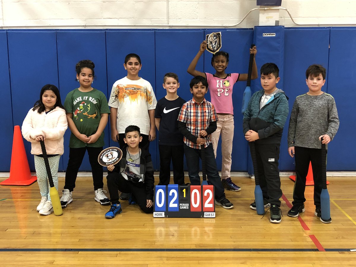 For the first time ever, we have co-Champs! Congrats to these 4th graders on sharing the Bopperball title! #madison44 #weare44