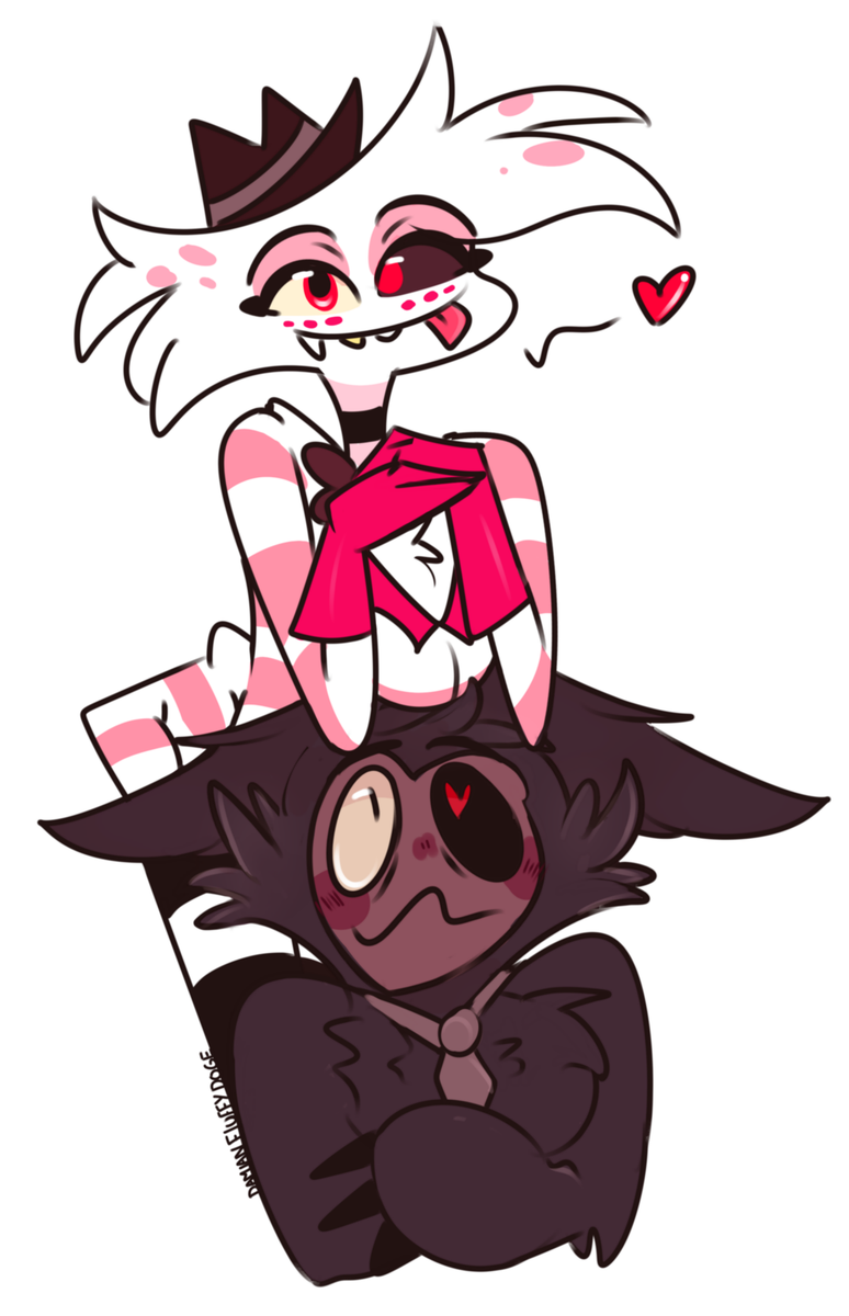 DamianFluffyDog's tweet photo. Travis is a shortie and I find that adorable ❤️✨
#hazbinhotel #fanart #vivziepop #hazbinhotelfanart #hhtravis https://t.co/psyeZgrhSZ