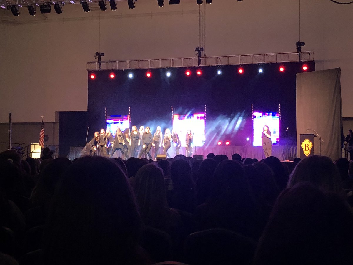 The Show Choir ladies KILLED IT tonight at General Session #2 What a Thriller!!