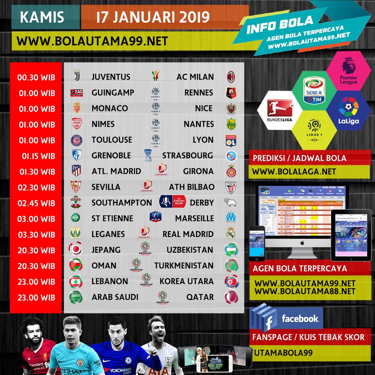 #ligainggris #premierleague #ligaspanyol #kostumfutsal #soccernews #prediksibola #kabarbola #infobola #ligaindonesia #agenbola #score #championsleague #AFC #jadwalbola #cr7 #Messi #prediksibola #ucl #epl