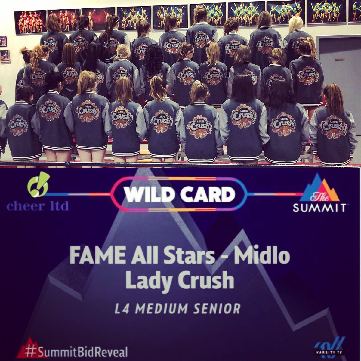 Lady Crush is headed to THE SUMMIT! We are SO proud of you ladies!! #themidloshow
