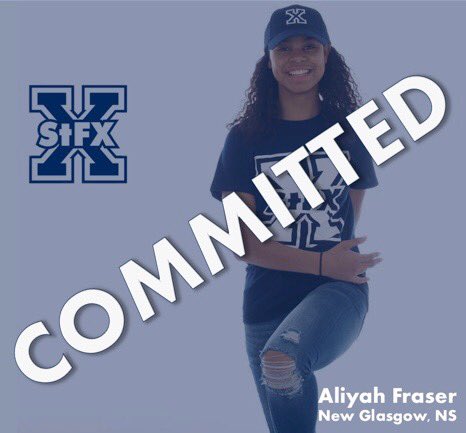 We are pleased to announce Aliyah Fraser, a 6’0 SG from New Glasgow, NS, as our 1st signee for our 2019-2020 recruiting class. Aliyah is an alumni of @BasketballNS @become1WBB and @TRCwolfpack. Welcome to the ✖️🏀 Family @aliyahfraser ! #GoXGo