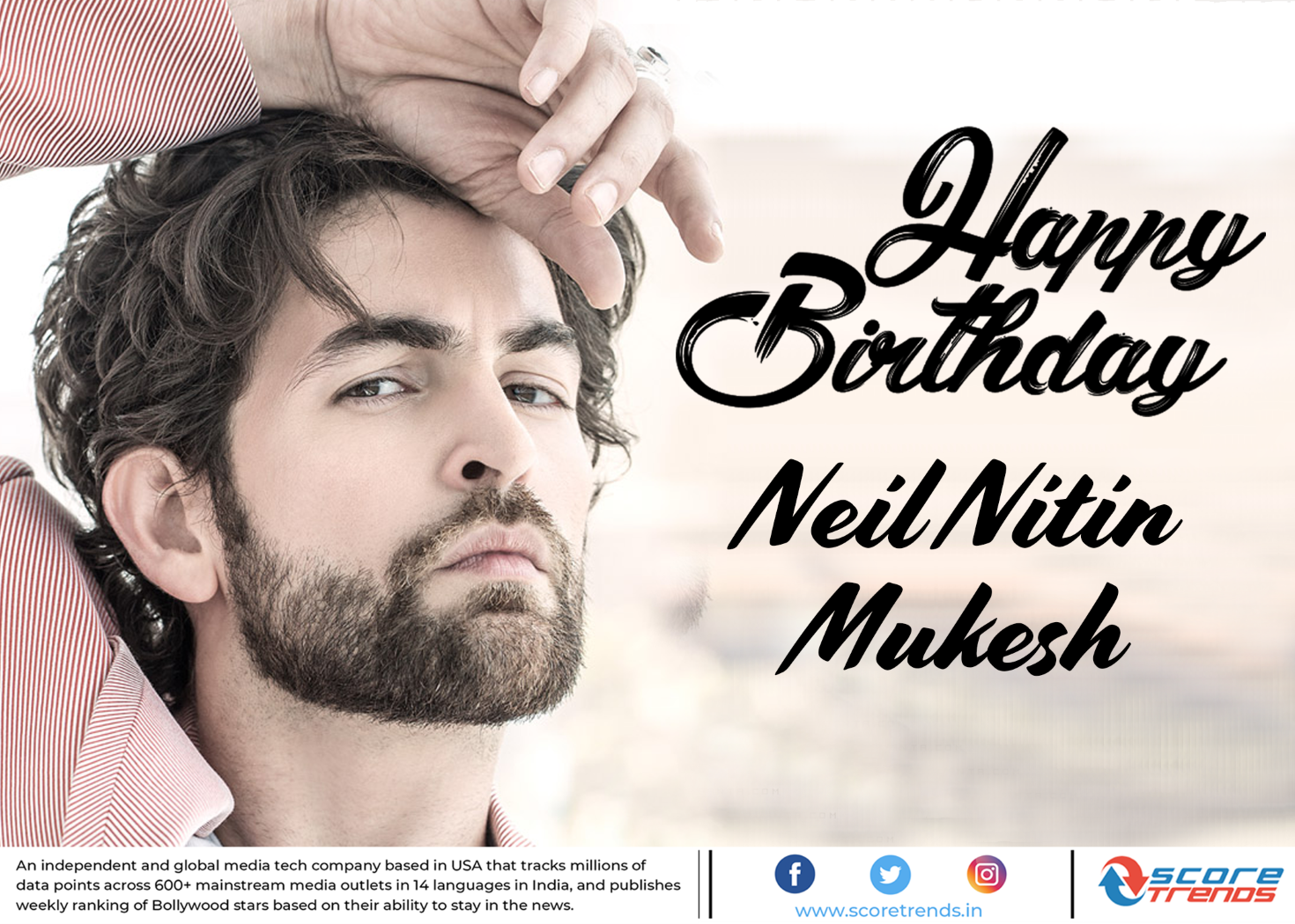 Score Trends wishes Neil Nitin mukesh a Happy Birthday!! 