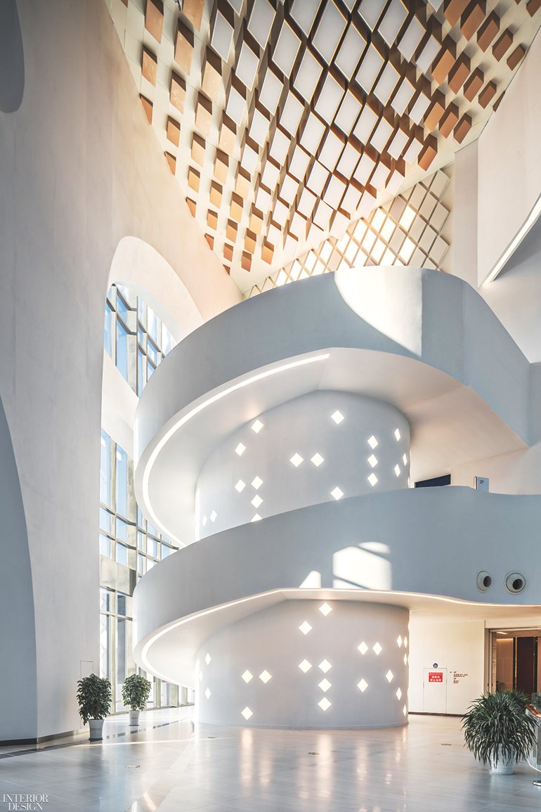 Inspired by the nearby Yellow Sea, this massive expo center in Qingdao, China flows like a streamlined wave: bit.ly/2VFSCMn