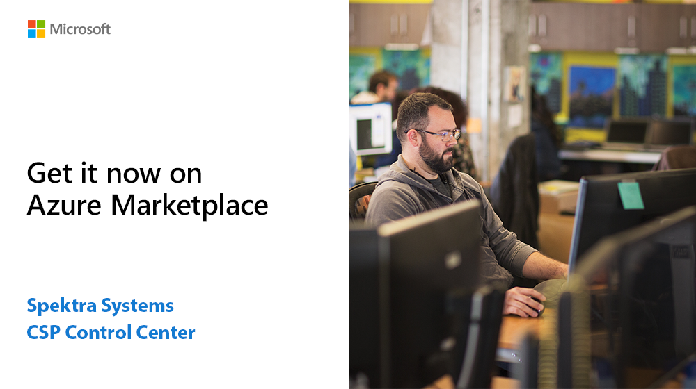 Azure's tweet image. Learn how @SpektraSystems&apos; CSP Control Center on #Azure lets CSP partners sell, bill, provision and manage cloud solutions: msft.social/QSxLtw @AzureMktPlace