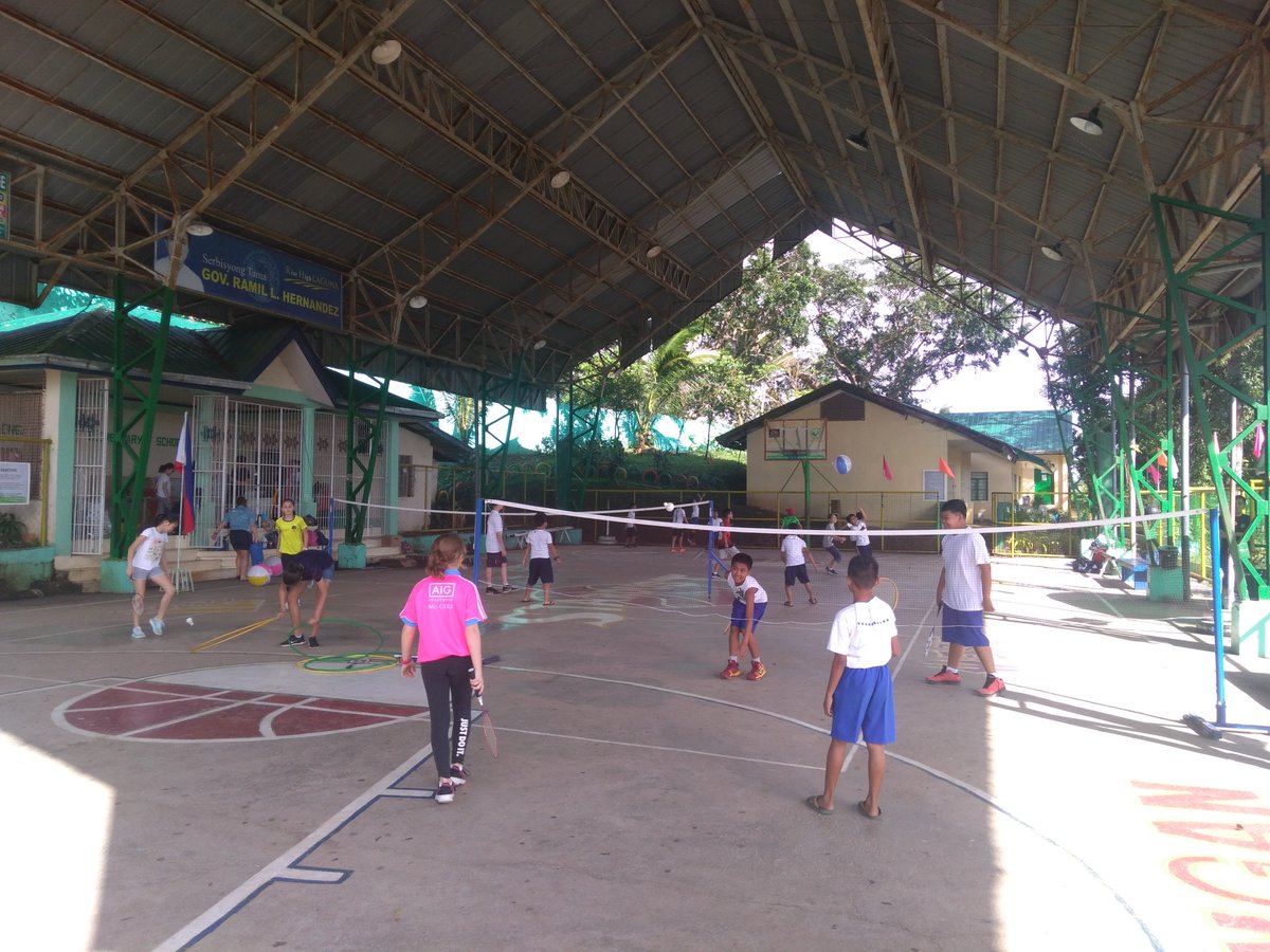BSM_1976's tweet photo. The Year 7 students sure know how to have fun! Here they are engaging with our new friends through sport and play <3

#BSMServiceLearning

The British School Manila https://t.co/xm7AXIPxUv