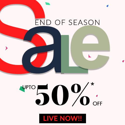 Our 30-day END of SEASON SALE is now LIVE!

Menswear, womenswear and more - Get up to 50% off across all categories!

Shop here: bit.ly/2VTL1Kg