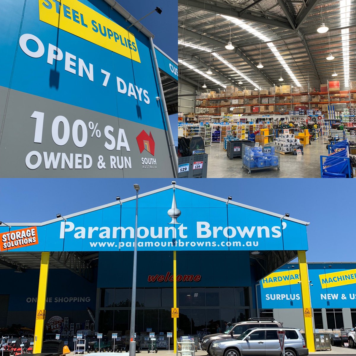Another new &amp; exciting business opens up in Mt Barker! Get to Paramount Browns’ store opening this Aus day 26th Jan 10am - 2pm for a free snag! Great store, great staff, great #ANZ customer! <a href="/MountBarkerSA/">BusinessMountBarker</a> #businessmtbarker <a href="/wilsonsaAnz/">Darren Wilson</a> <a href="/larissa_beeson/">Larissa Beeson</a> <a href="/Howe2Frank/">Frank</a>