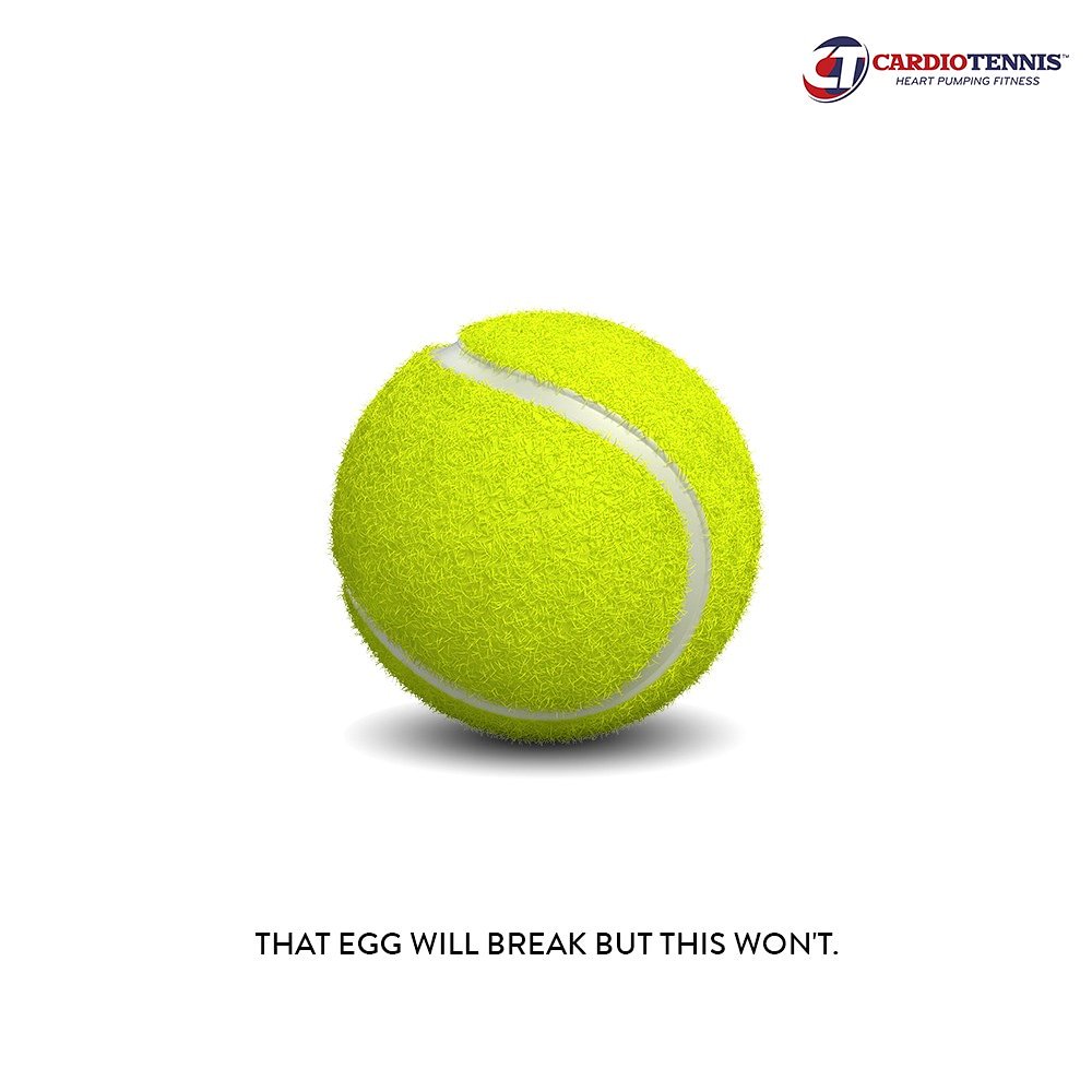 Eggjacktly! 

How many likes for this tennis ball? 😜
#PartyOnTheCourt