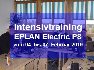 Noch zwei Plätze frei. #EPLAN Intensivtraining vom 04. bis 07.02.2019 in Bad Wörishofen. simplify-your-engineering.com/eplan-p8-inten…