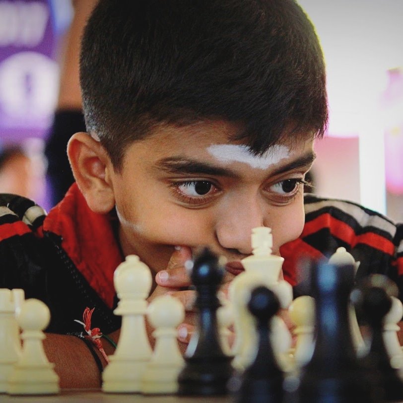 ChessbaseIndia's tweet photo. Breaking news!

Gukesh achieves his final GM norm at the Delhi GM Open 2019 and becomes India's youngest GM. 

Gukesh has become a GM at the age of 12 years 7 months and 17 days. He becomes the second youngest GM in the history of chess missing Karjakin's record by just 17 days! https://t.co/uP9iwgR7qz