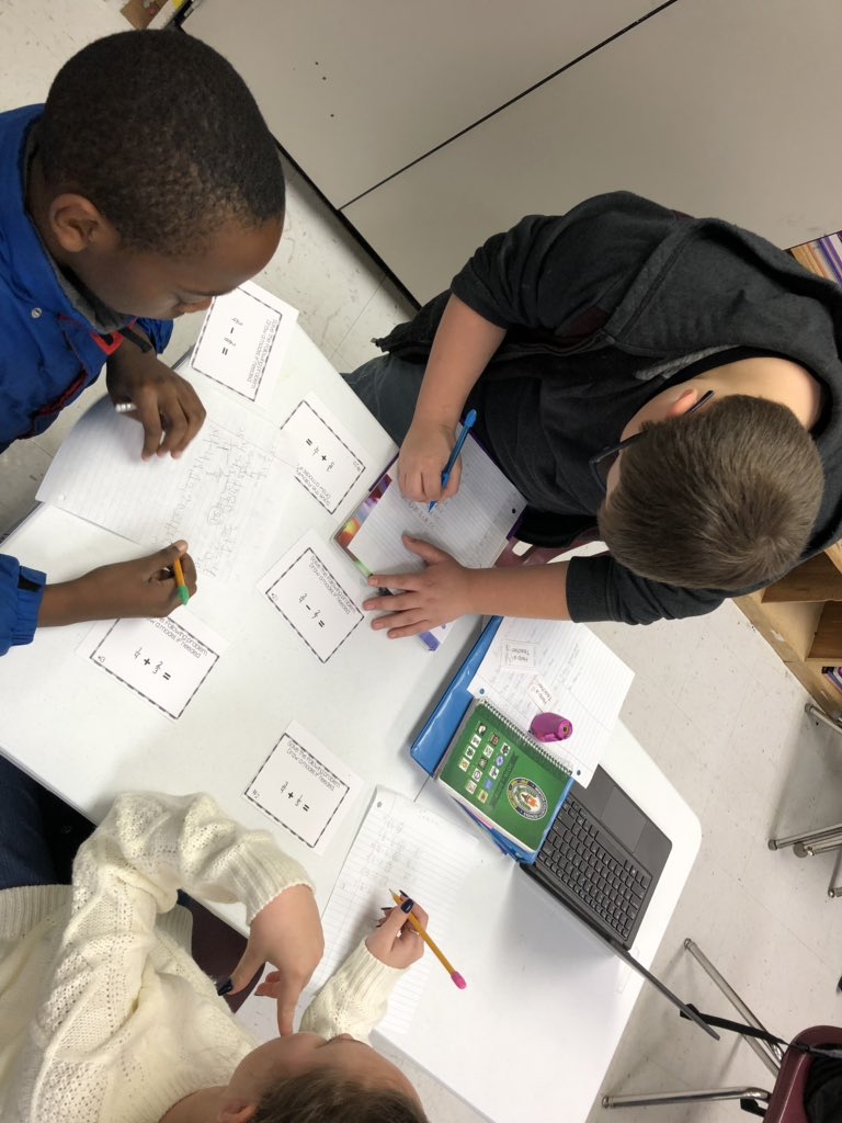 HopeFBarr's tweet photo. Adding, subtracting, &amp; multiplying fractions in 5th today! #Taskcards #FractionBars @morganshannon19 #NCSSbetheBEST #RPESrocks #CougarStrong https://t.co/D0BC4XjZfW