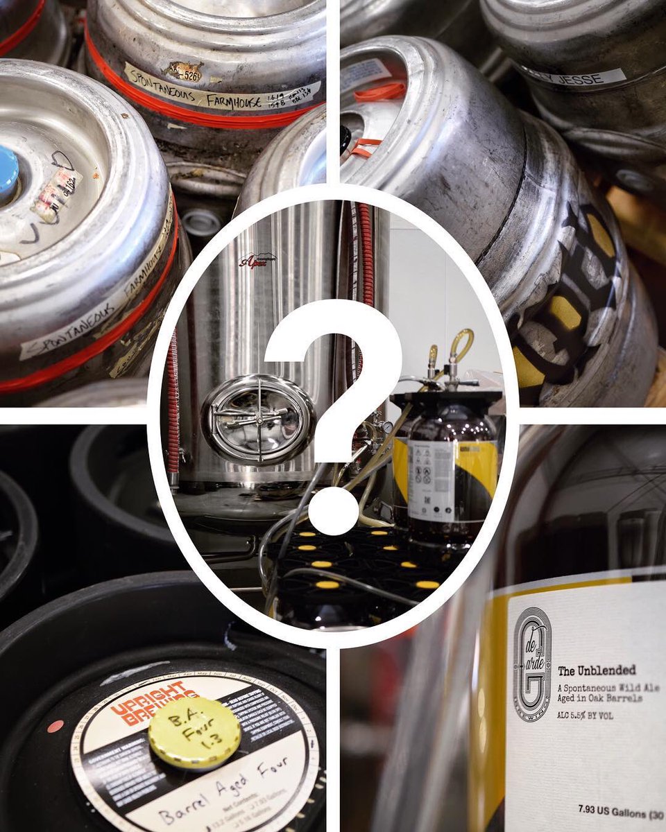 What do we have here? 🧐
#Blending #Brewing #IndependentBeer #OregonBeer #WildAle #FriendsWhoBrew #BrewersWhoFriend #CollaborationBeer @UprightBrewing @DeGardeBrewing @drugstorebrewer