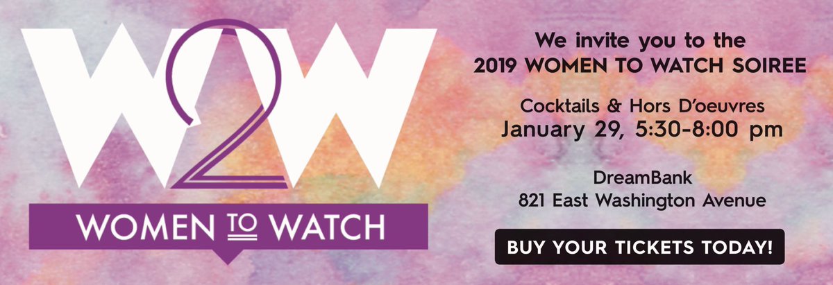 Join us for the Women To Watch Soirée on Jan.29 <a href="/DreamBankMSN/">DreamBank</a> to help us celebrate 18 local #female trailblazers: bravamagazine.com/w2w/ #awardsnight #WomensWave