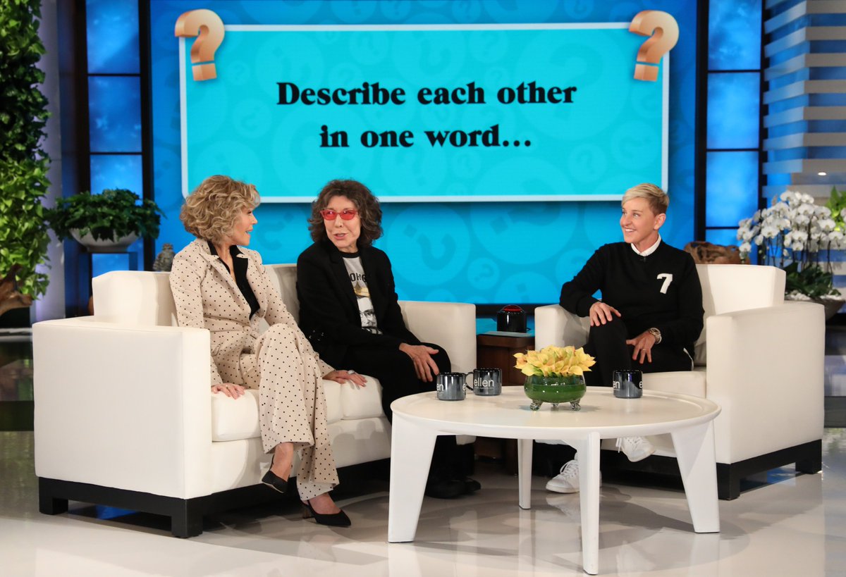 This will obviously lead to trouble 😅 ! Catch me and <a href="/LilyTomlin/">Tomlin and Wagner</a> on <a href="/TheEllenShow/">The Ellen Show</a> tomorrow - Tuesday January 15