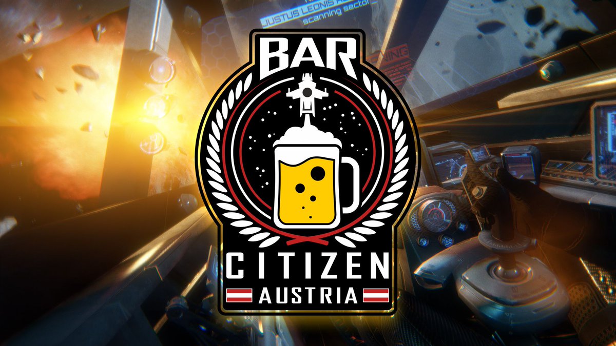 Starcitizen_at's tweet photo. Gleich in den Kalender eintragen: Das nächste BAR CITIZEN AUSTRIA ist am 30. 3. in Wien. Details folgen!
@Neightril @TheAlixMartin @ISFA_at @Jorunn_SC #StarCitizen #BarCitizen https://t.co/YILj5UEN3O
