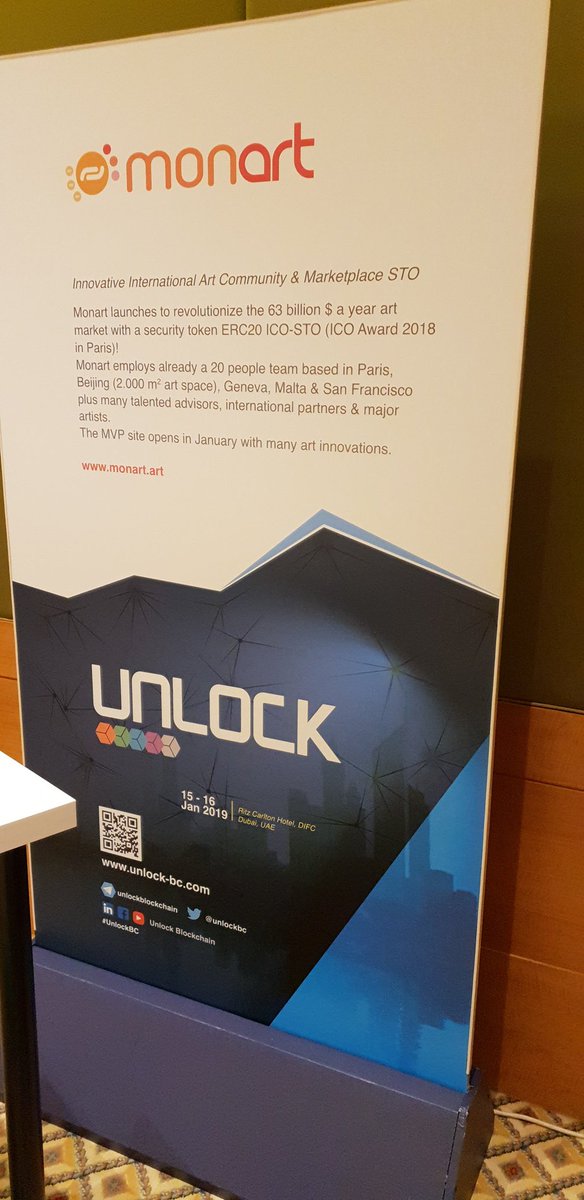 malo21's tweet photo. #mymonart at the #dubai #unlockbc summit https://t.co/KD4WJR4dVE
