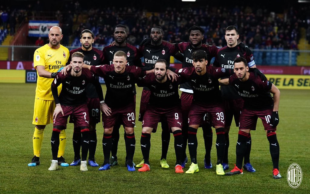 18-19 コッパ・イタリア Round16 (A)
サンプドリア 0 - 2 ミラン
⚽️ クトローネ①②
🏟 ルイジ・フェラーリス
🔴⚫️
📄 延長までもつれ込んだ試合は若きエースのドッピエッタで見事勝利!!
新加入のパケタも上々のデビュー!!
#SampdoriaMilan
#CoppaItalia
#ForzaMilan
#weareacmilan