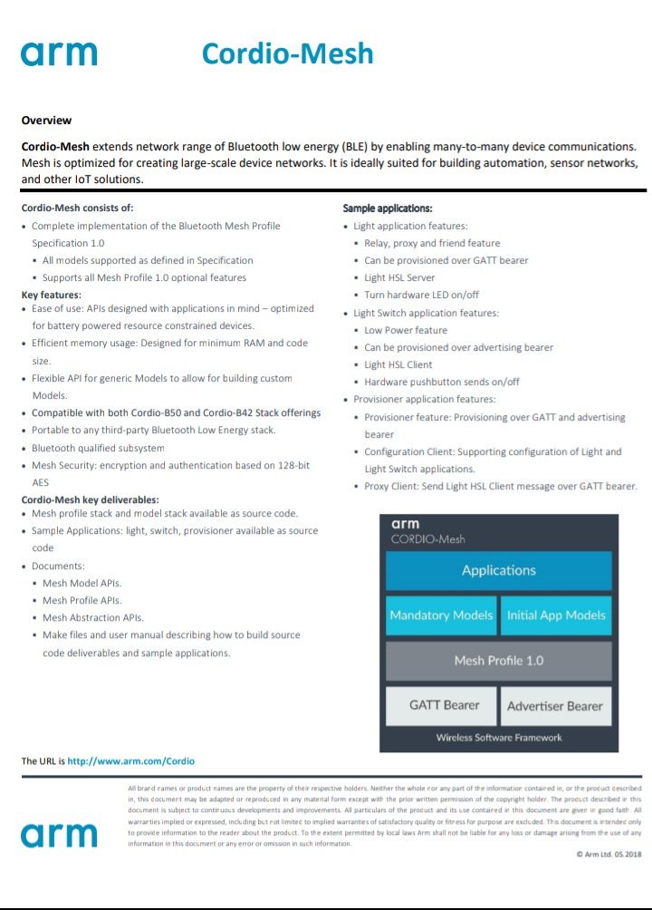 vikrantmore's tweet photo. @Arm @ArmEmbedded #Cordio_Mesh #BluetoothMesh

https://t.co/X0cmGvcLLd https://t.co/CbaT6gMHfa