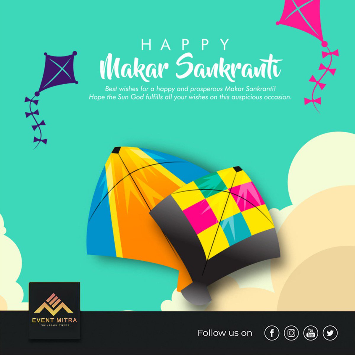 EventMitra's tweet photo. “Happy Sankranti “
.
.
#indianfestival #indian #india #festival #festivalvibes #sankranti #sankranti2018 #eventmitra #event #teameventmitra https://t.co/uODb5NJFEq
