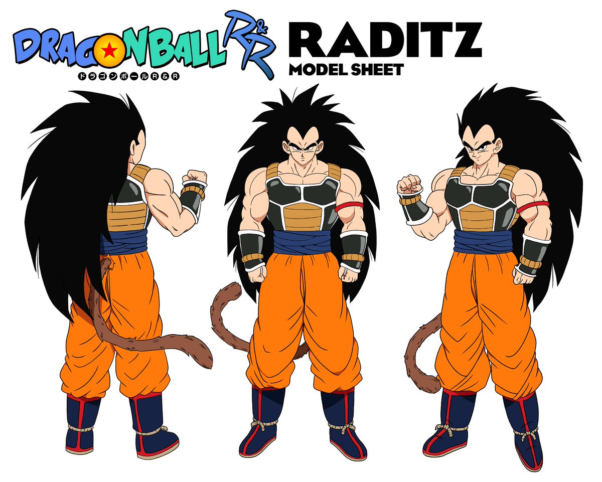 Official Raditz character sheet by @HoneyNutQu33rio, @IamTheTrev and I! #DragonBallRR @MasakoX