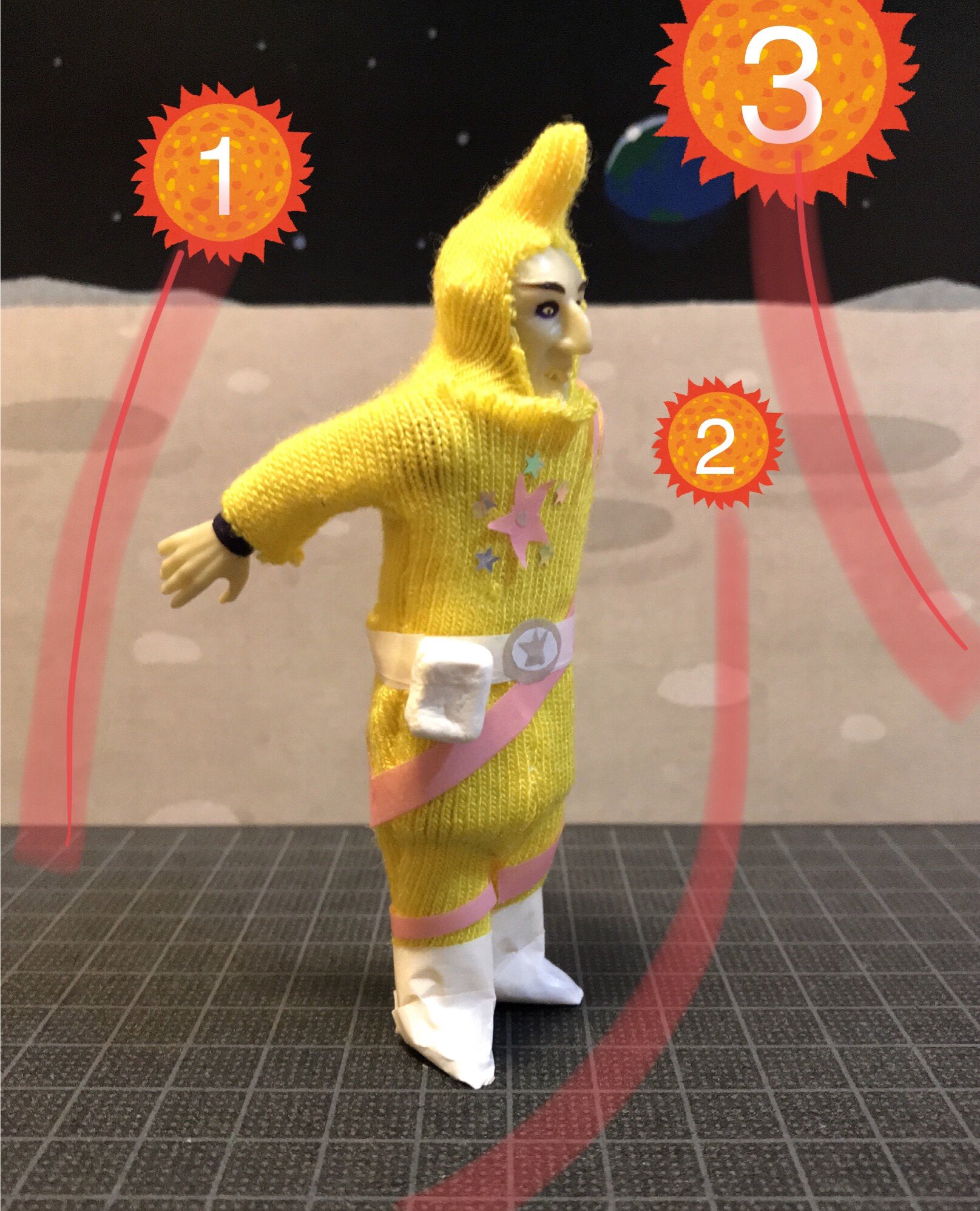 ノスさん しっかり前を見て 行くよぅ のびーるのびーるのびーるストップ 一緒に数を数えてみよう いーち にぃーい さぁーん ストレッチパワーがココに溜まってきただろう 頑張る君にノストレッチパワー ストレッチマン