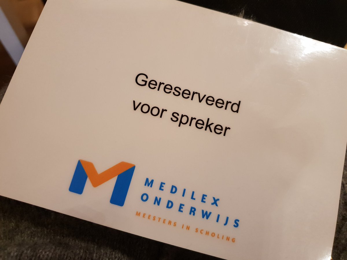 TalentenLab's tweet photo. Vandaag spreekt onze trainer Floor over groeigerichte feedback op het Medilex Onderwijs congres 'Feedback aan leerlingen in het PO'.
Met o.a. @DeWijsWijzer als dagvoorzitter. https://t.co/P5ErRXlR45