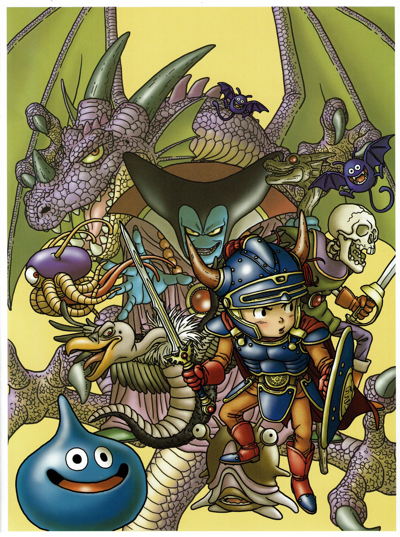 Official Dragon Quest 1 Art : r/dragonquest