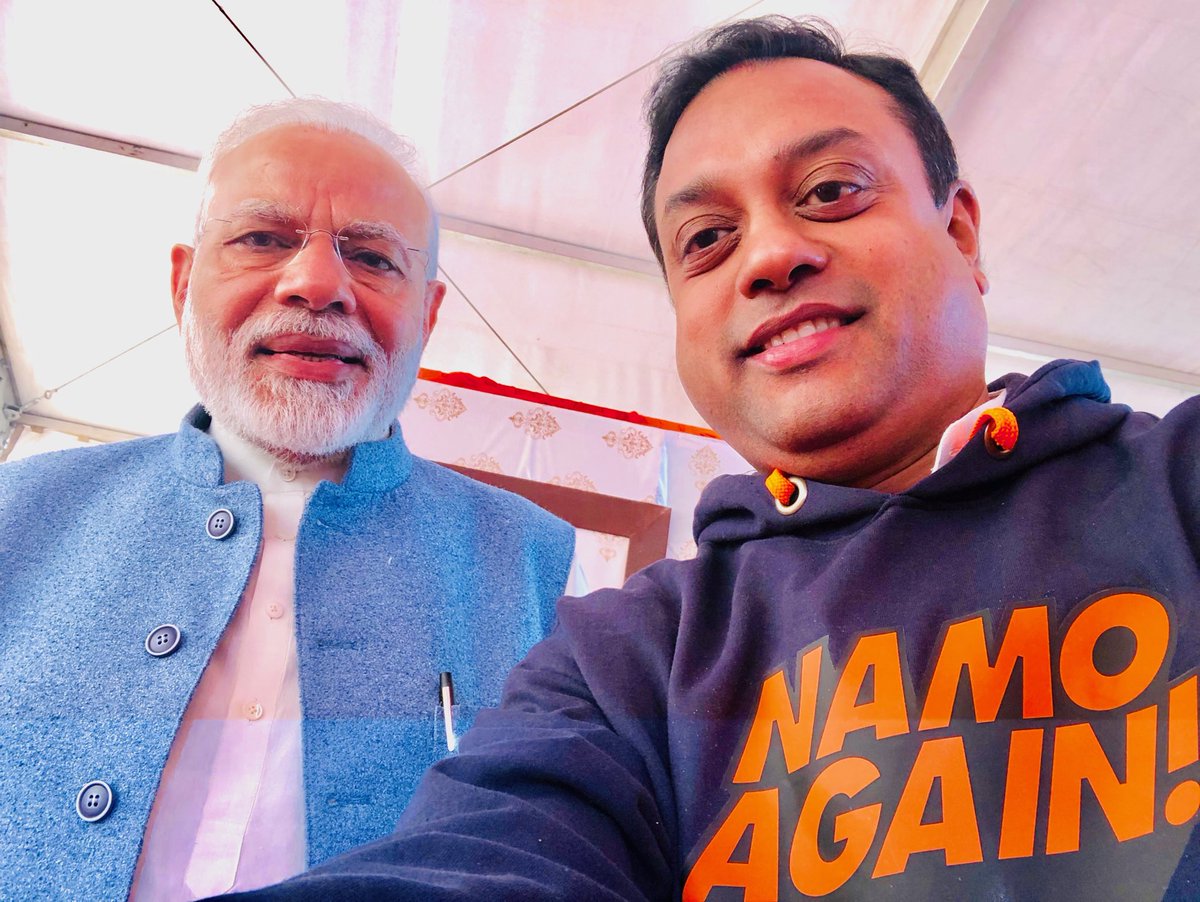 Man & Mission
The Man who is on a mission to craft a New India for Youngsters! 
The Mission that each youngster envisages is #NaMoAgain 
I got my hoodie from ⁦@namomerchandise⁩ 
Have you ordered Yours?

Thanks Sh ⁦@narendramodi⁩ Ji 🙏🏻
