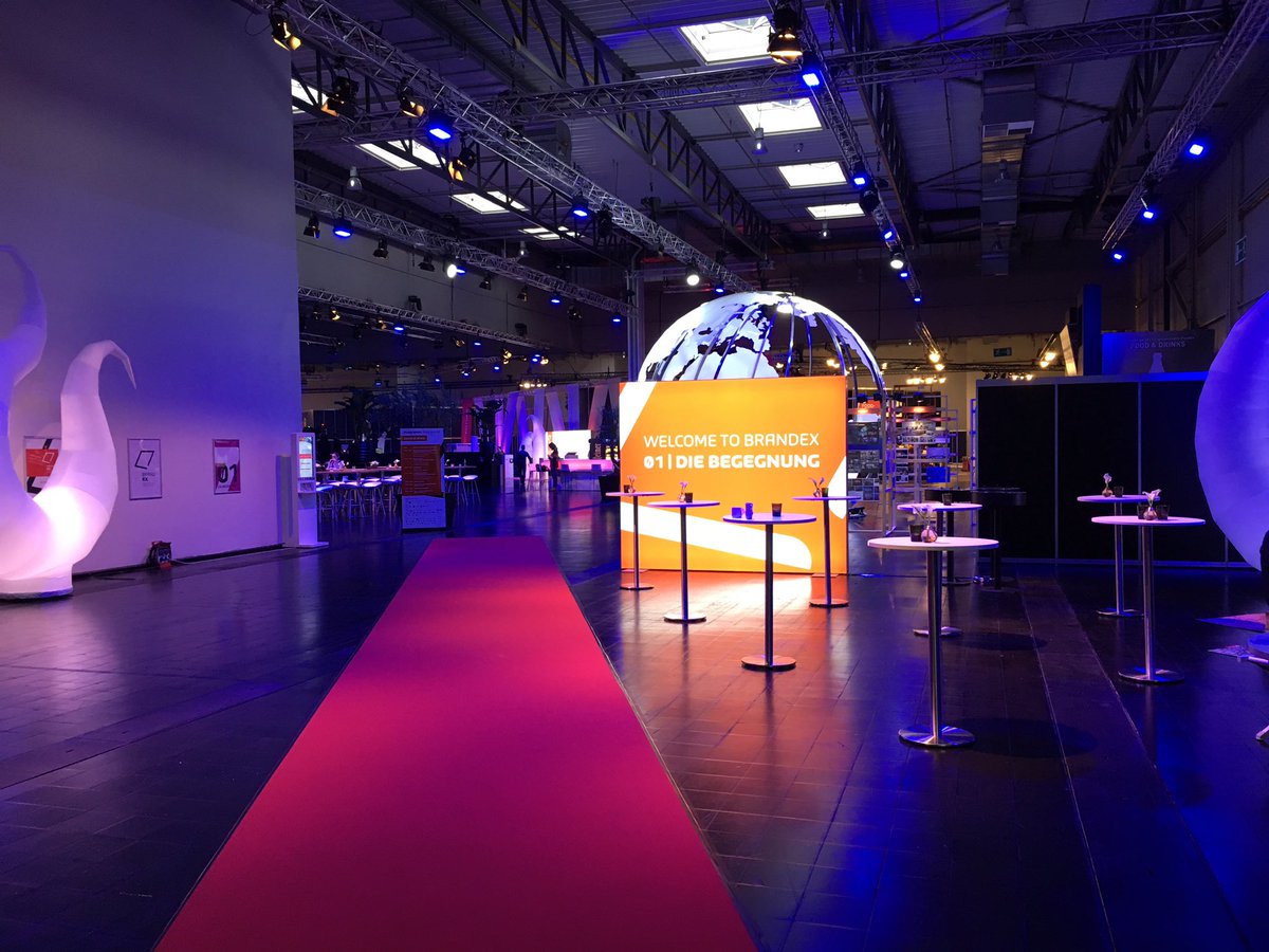 MICEClubcom's tweet photo. Hier kommen erste Impressionen vom Raumkonzept der #BrandEx @BrandexFestival @FAMAB @BlachReport @KommInstitut @boemesse @Westfalenhallen https://t.co/ZHiLTs7EOE