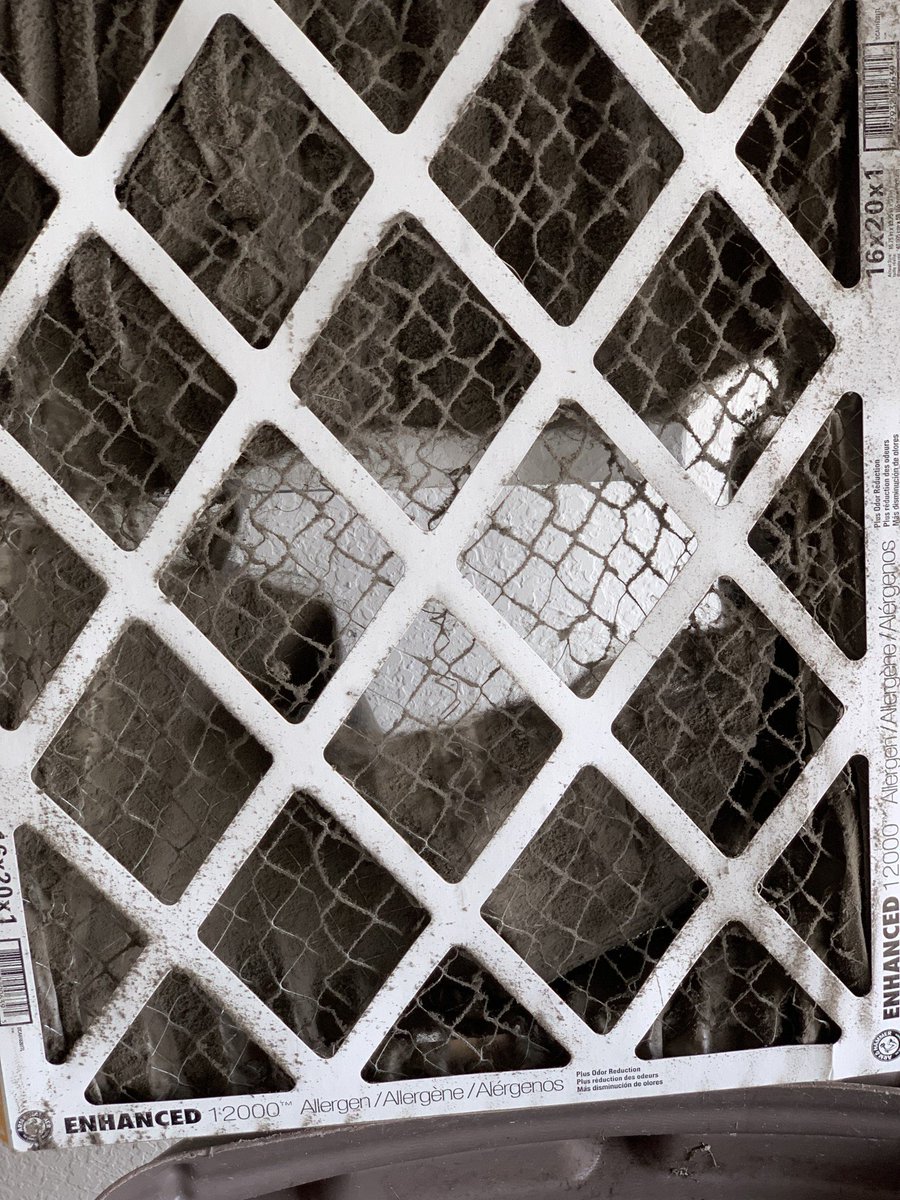 americanaircare's tweet image. Wrong size, wrong time! Using an air filter that is the wrong size can affect the air quality in your home. There is no protection from allergens when you use incorrect filters or old ones.

#dirty #wrongsize #airfilters #acproblems #airquality #AmericanAirCares