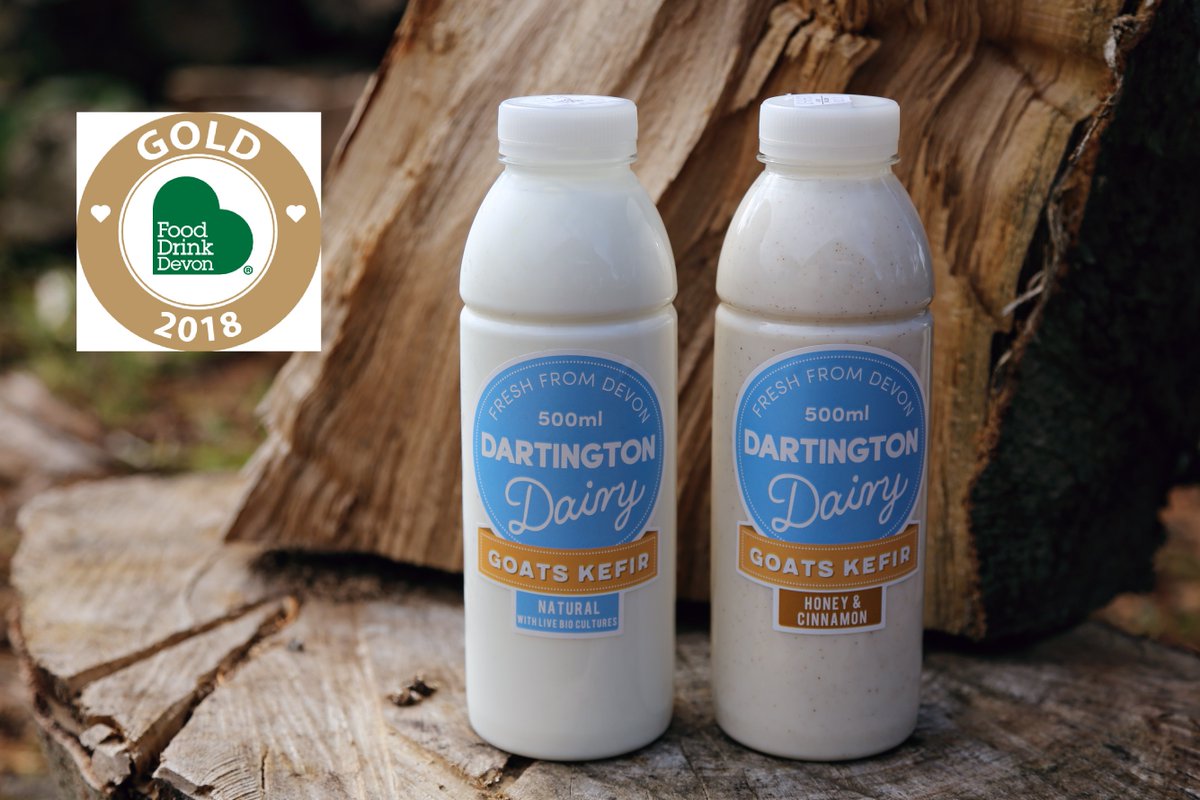 If 2019 is a year to try something new then why not try <a href="/DartingtonDairy/">Dartington Dairy</a>'s Goats Milk Kefir - a fermented milk drink which is lovingly prepared in small batches from a happy herd of goats on the @dartingtonhall Estate in Devon. For more info, please visit: foodanddrinkdevon.co.uk/member/darting…