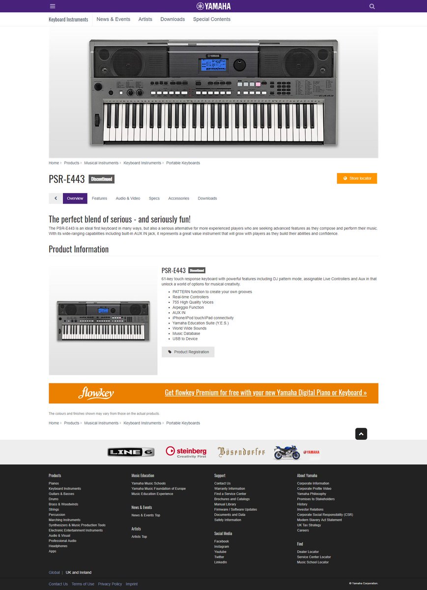 Retrob8's tweet photo. #Sythwave fans, I'm taking it finding this #Yamaha #PSRE443 for £20 in a charity shop has to be my #TopFind of 2019 so far!
Video: https://t.co/IXXJiKTRga https://t.co/7lSPe2ohuH