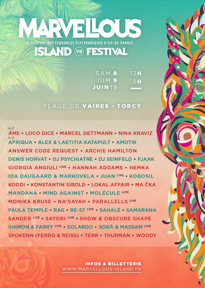 PROGRAMMATION COMPLÈTE !!

TICKETS - bit.ly/2Md1u7D