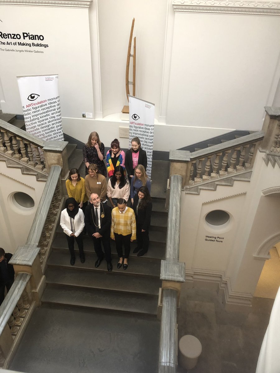 ‘A door letting in the power of words’ Jamilla talking at the ARTiculation Prize 2019 <a href="/royalacademy/">Royal Academy</a> <a href="/HarrisGirlsED/">HarrisDulwichGirls</a> #youthspeaks #arthistory