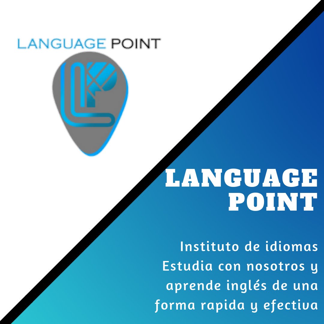 Languagepoint2's tweet image. Cursos de inglés dedicados a que hablas más que escribir.

Para adultos y niños.

Pide tu información al +58 414-791-2920.
