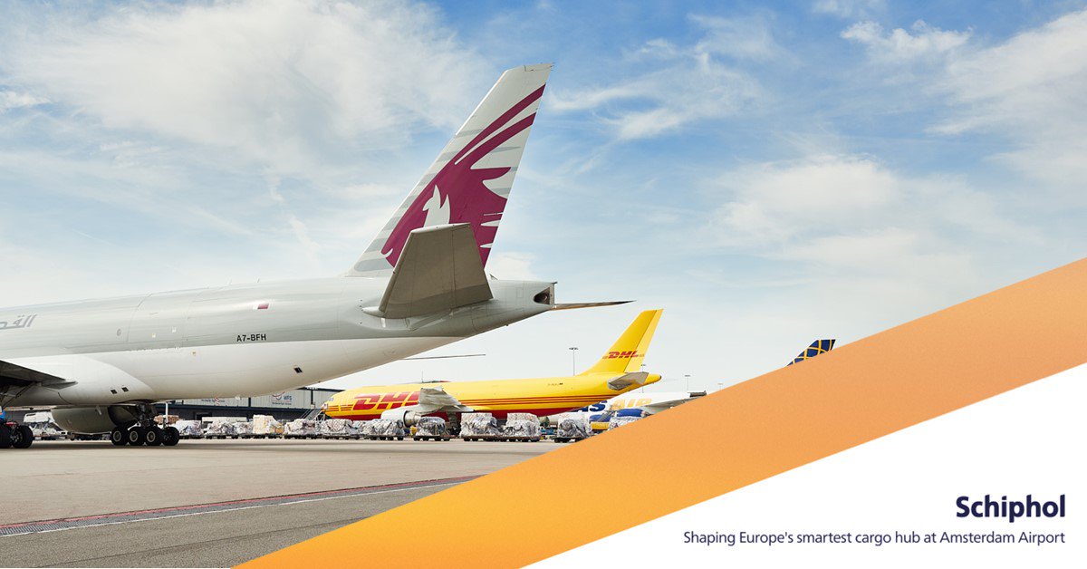 Amsterdam Airport Schiphol has been shortlisted for Airport of the Year in the Air Cargo Week World Air Cargo Awards 2019. Vote for us! Thank you Air Cargo Week
ow.ly/1CJz30njP1q