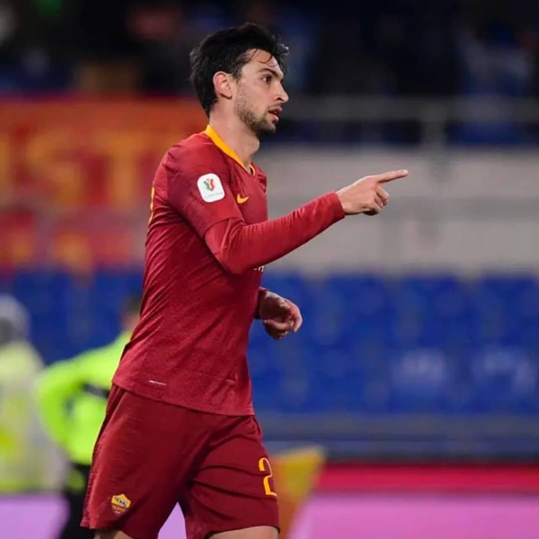 Javier #Pastore festejando su gol contra #VirtusEntella @Javi_Pastore #CopaItalia #FCRoma #Roma #Italia #JugadoresDodici