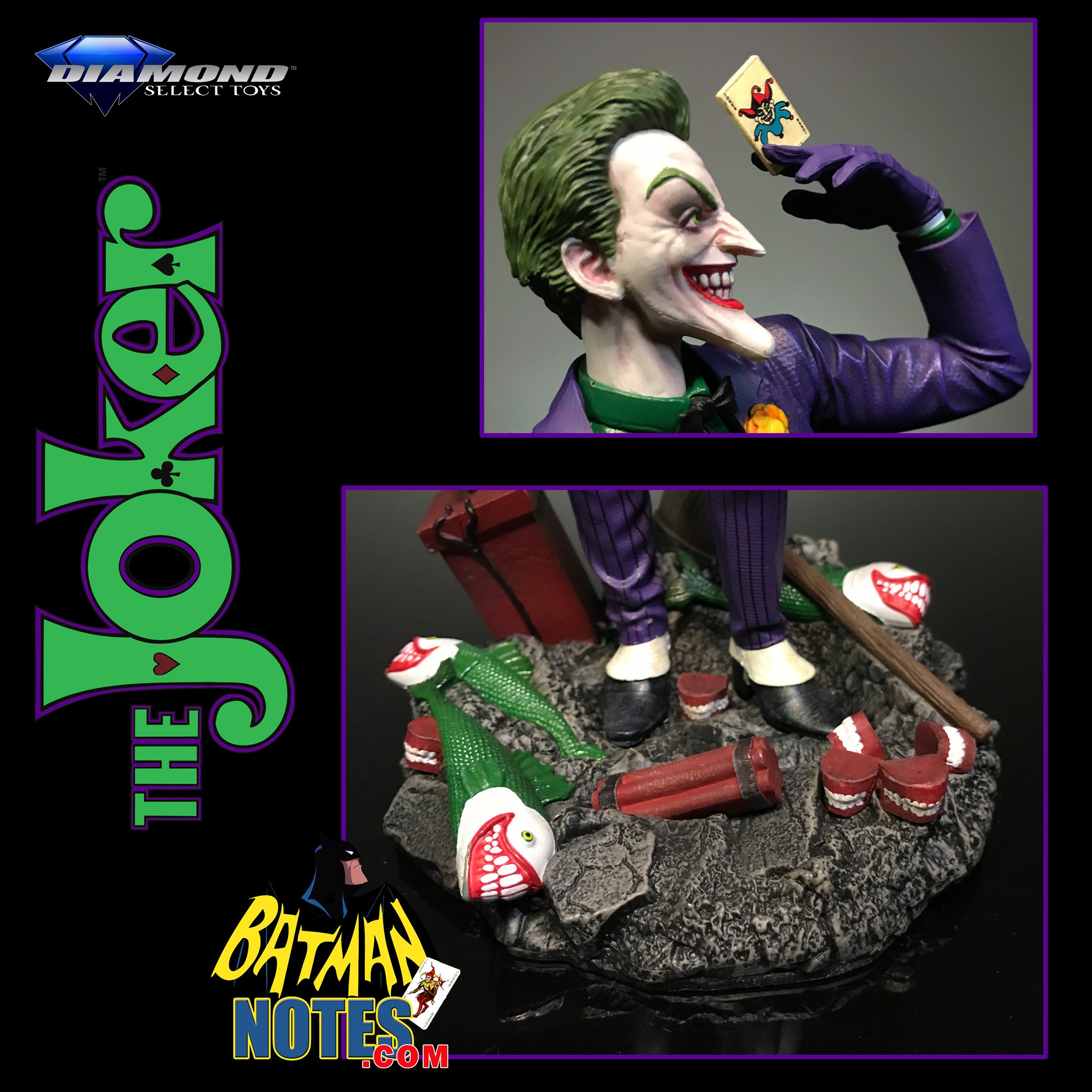تويتر Batman Notes على تويتر Look Out Batman It S The Dc Gallery The Joker Gamestop Exclusive From Collectdst This Pvc Diorama Is The Clown Prince Of Gotham At His Best White