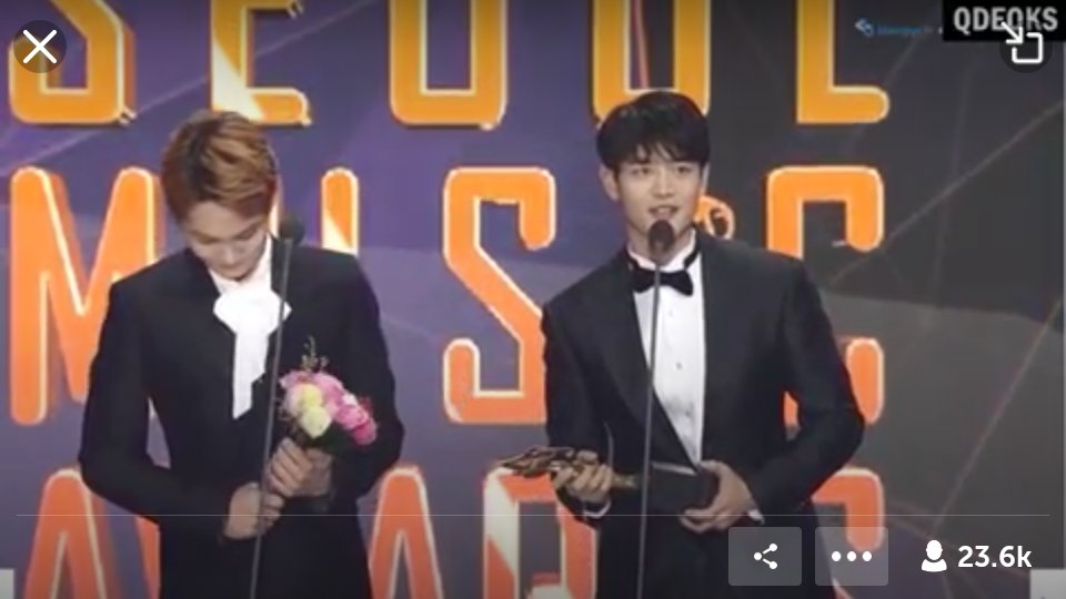 jjongsfriend's tweet photo. Look at how much PRIDE holding that trophy that they surely deserved😍😭😭
#Inkisang #SHINee @SHINee https://t.co/DxuN2wmmKU