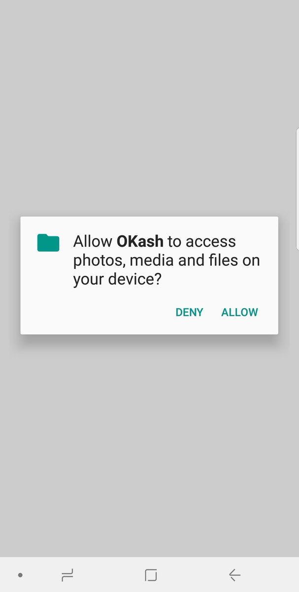 OKASH, which under their ToS is allowed to contact a defaulters next of kin  https://twitter.com/PeggyMMwanza/status/1081589258018795520?s=19, also requires you to first give them access to your photos, media and files. Why? Is this Instagram? OKASH is the definition of Bad Business Ethics.