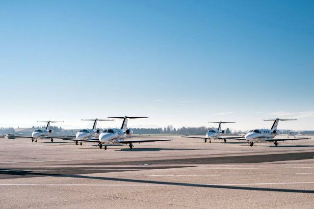 convolus's tweet photo. Operators: @GlobeAir is adding 4 new @Cessna Citation #Mustangs to their fleet of 16 #aircraft: https://t.co/vlNi19eSCs
#GlobeAir #BusinessAviation #BizAvOperator #Bizav #bizjets #cessnamustang #VLJ #lightJet #Purchasing #SmartPurchase https://t.co/CebiWbfIEt