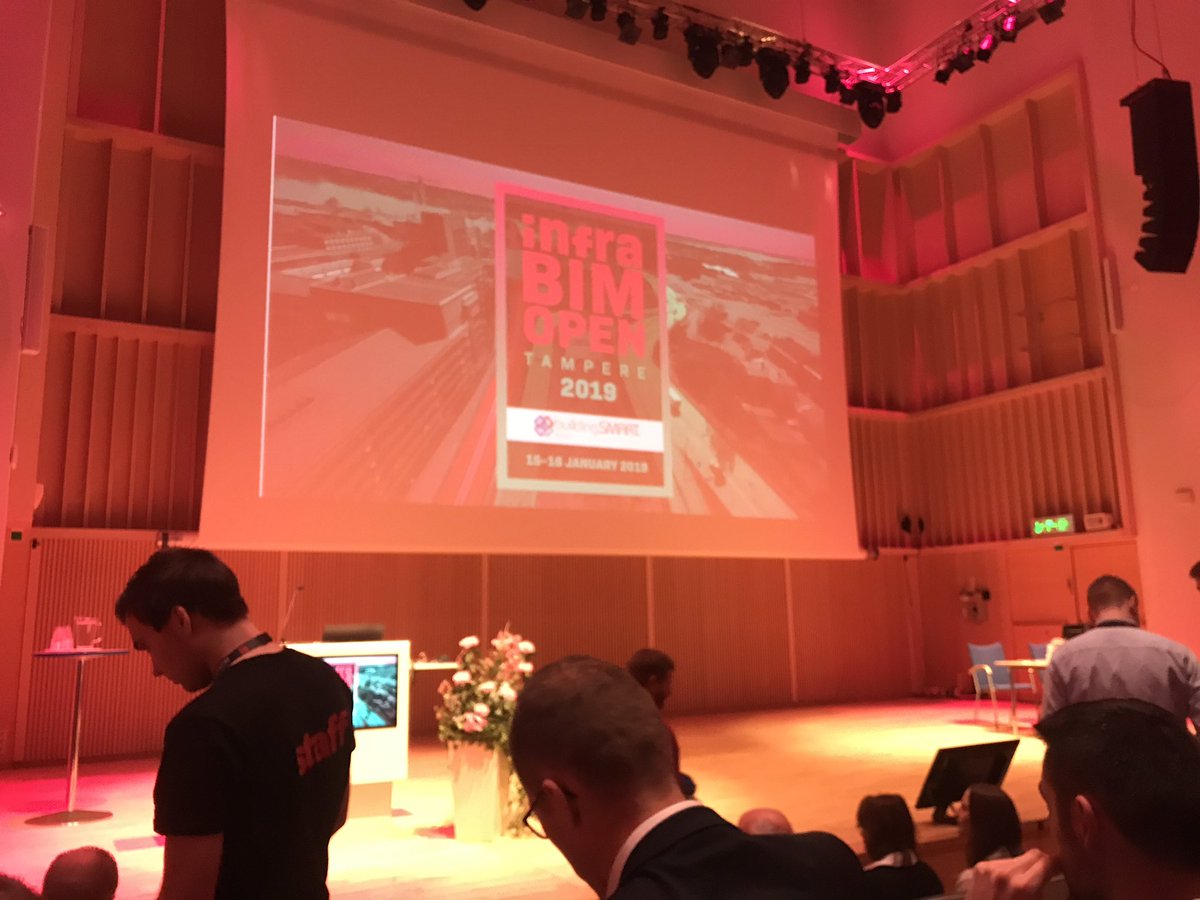 #infrabim 2019 c’est parti ! 2 journées dédiées au #BIM dans les infrastructures en Finlande