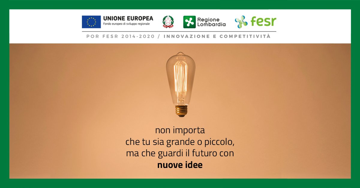 Open Innovation (@lombardiainnova) on Twitter photo Call "Hub #ricerca e #innovazione": dal 15/01 alle ore 15 e fino al 28/03, aperta la finestra per le domande di partecipazione ➡️ goo.gl/qpy6NA
70mln€ di agevolazioni, tra risorse #PorFesr 14-20 e fondi di <a href="/RegLombardia/">Regione Lombardia</a>.
#LombardiaèRicerca #FesrLombardia <a href="/fabri_sala/">Fabrizio Sala</a> Call "Hub #ricerca e #innovazione": dal 15/01 alle ore 15 e fino al 28/03, aperta la finestra per le domande di partecipazione ➡️ goo.gl/qpy6NA
70mln€ di agevolazioni, tra risorse #PorFesr 14-20 e fondi di <a href="/RegLombardia/">Regione Lombardia</a>.
#LombardiaèRicerca #FesrLombardia <a href="/fabri_sala/">Fabrizio Sala</a>