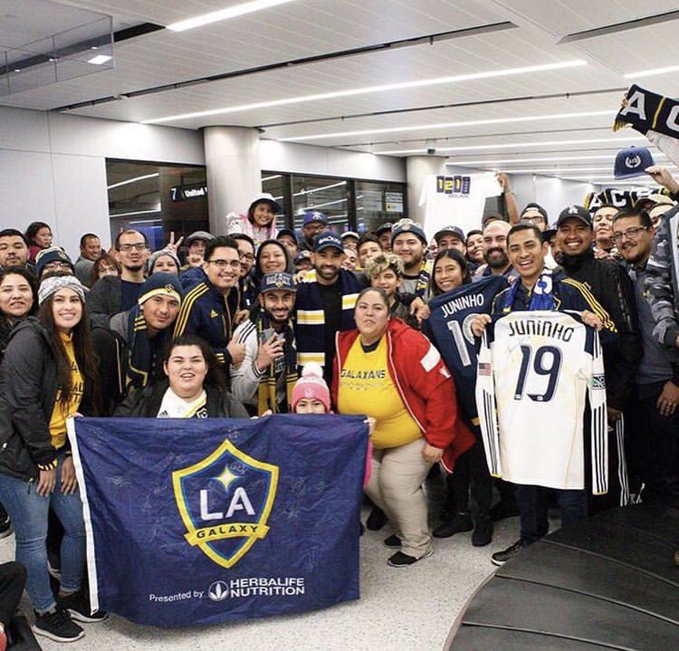 I really appreciate every single one of you who showed up at the airport to receive me. You made it a very memorable night, thank you. #Juninhoisback