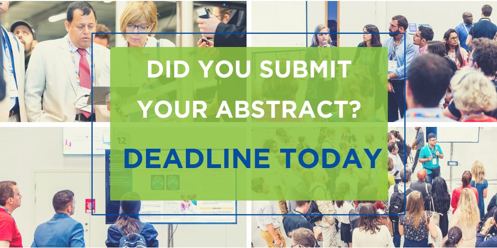 The Abstract Submission Deadline for #ESPID2019 is TODAY!
Don’t miss your chance to make a mark at the leading meeting in #paediatric infectious diseases! Perfect your abstract and submit it before it’s too late! 
👉bit.ly/2FzlTnZ
#PedsID #InfectiousDiseases #DeadlineDay